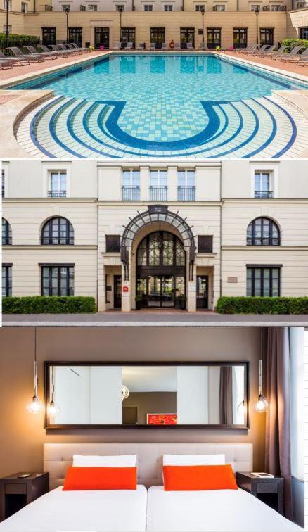 Disneyland Deluxe Flat, Outside Pool, Climatisation, 1 Min To Disney Parks Serris Esterno foto